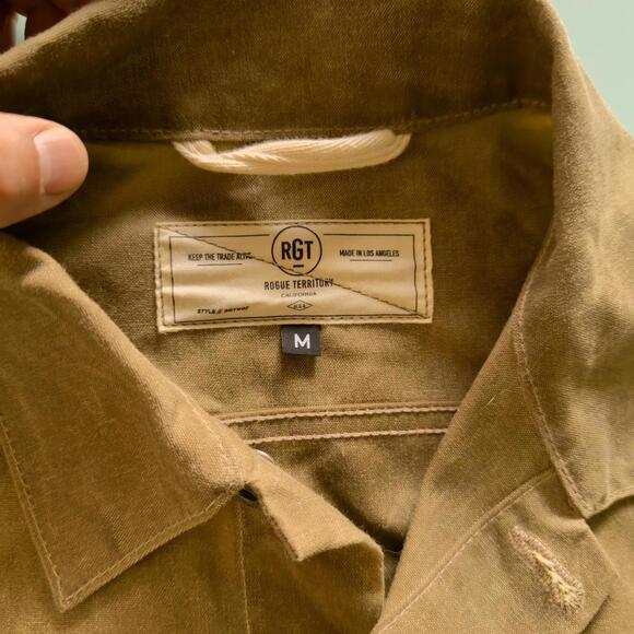 Rogue Territory Tan Ridgeline Supply Jacket Medium - Picture 7 of 8